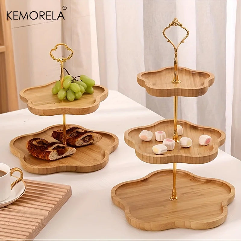 Wooden Dessert Stand