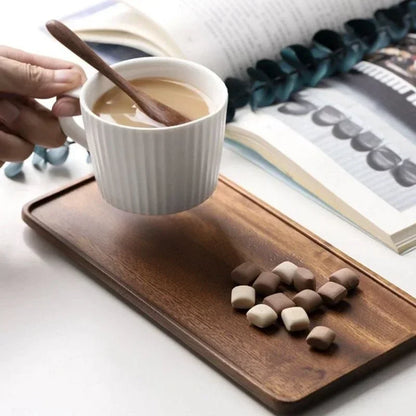 Eco-Friendly Wooden Serving Tray