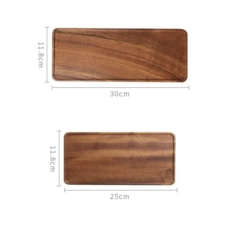 Eco-Friendly Wooden Serving Tray