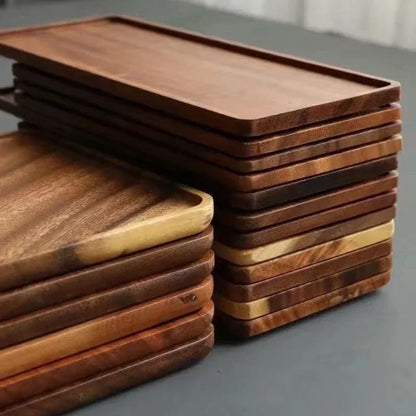 Eco-Friendly Wooden Serving Tray